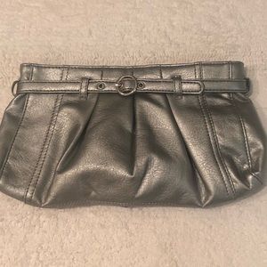 Neiman Marcus Silver Clutch